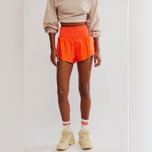FP Movement by Free People Vibrant Orange Athletic Shorts